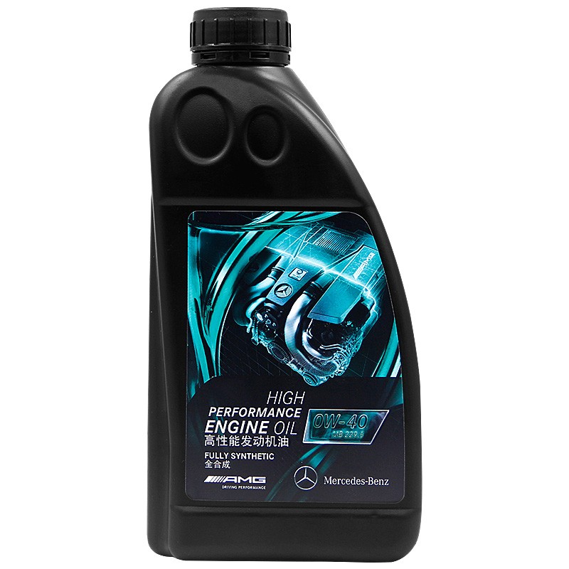 宁夏奔驰（benz）原厂机油/润滑油 0W-40 1L装 A级B级C级S级E级R级GLK/ML/GL/GLA/CLA/SLK/CLK 适用【厂商直送】